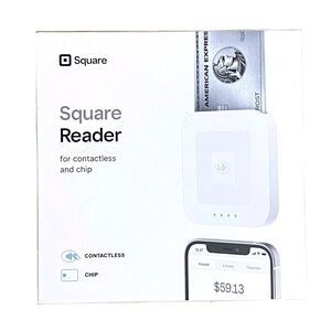 Square reader contactless chip New